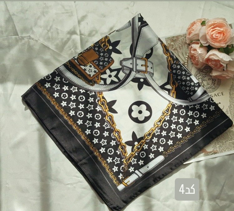مینی اسکارف ابریشم ساتن