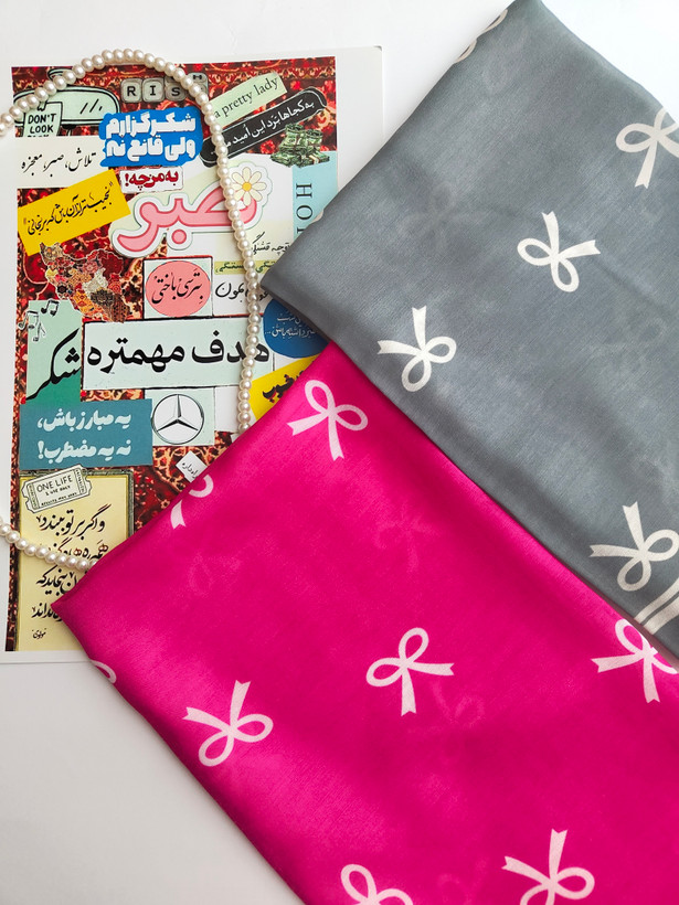 مینی اسکارف پاپیونی