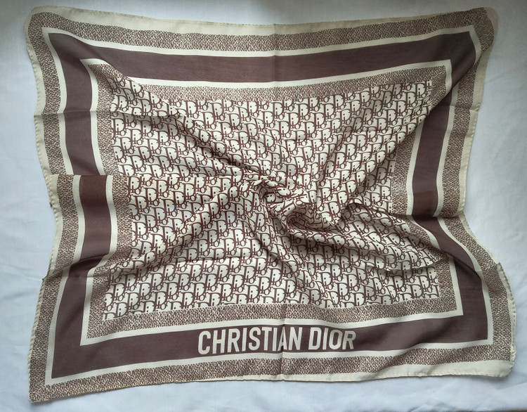 مینی اسکارف نخی طرح dior