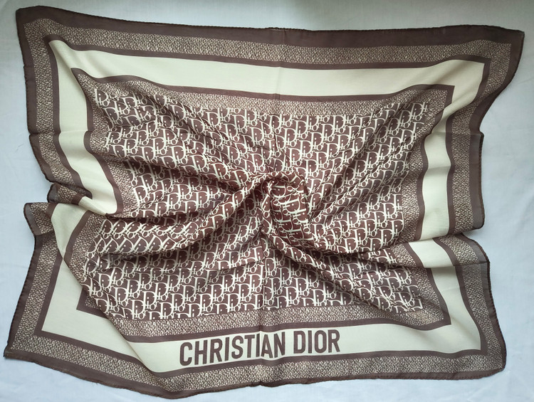 مینی اسکارف نخی طرح dior