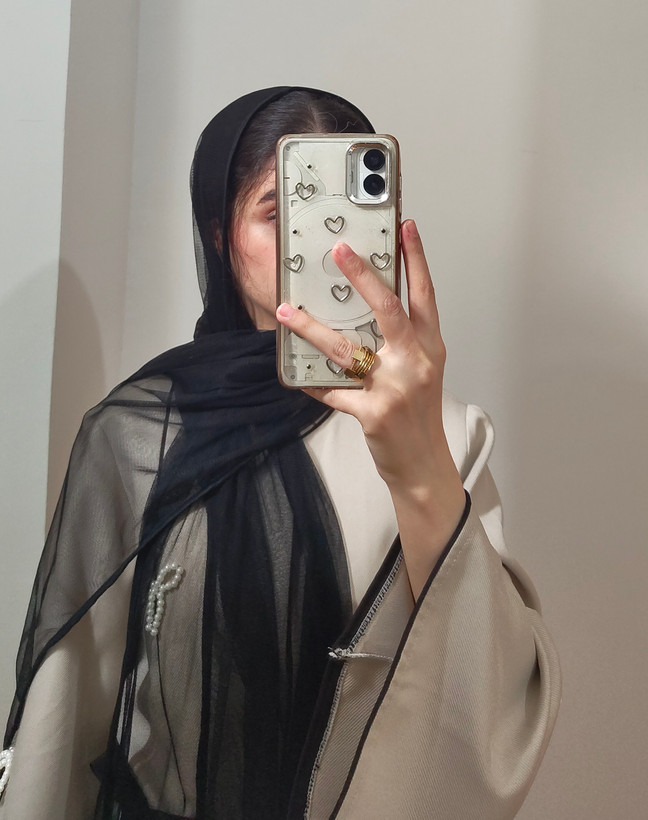 شال توری ساده دورگان