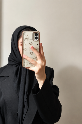 روسری شاین مشکی